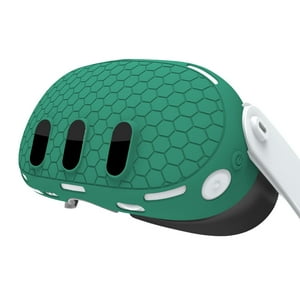 Funda Protectora Silicona Aaronmei Meta Quest 3 Verde Ejército
