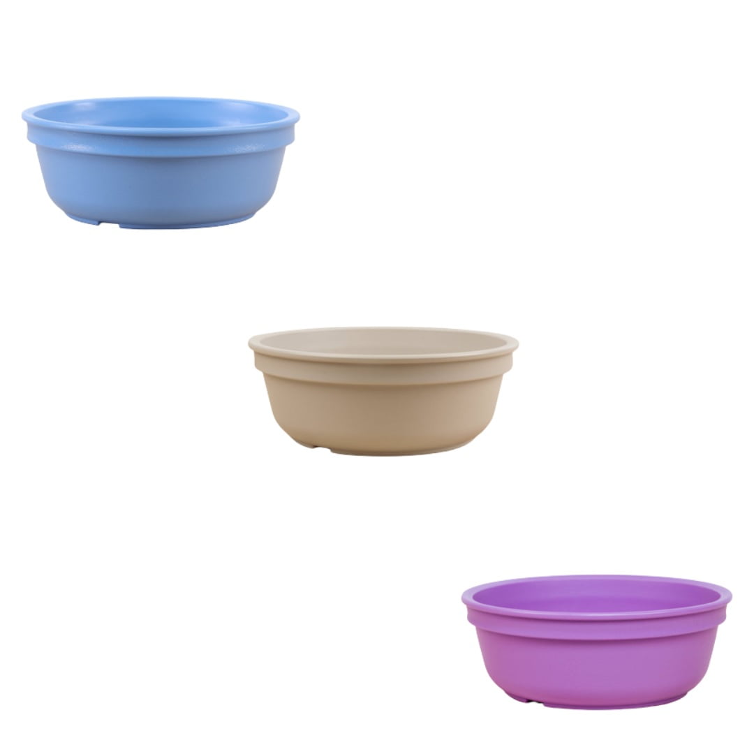 Replay Recycled - Set 3 Bowl Ecológico Denim-morado-arena