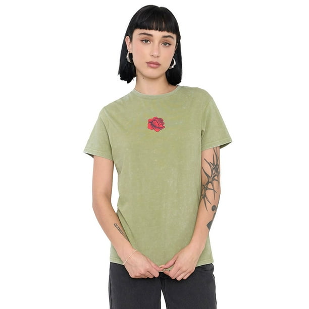 Polera Mujer Fun Regular Fit Verde Oliva Corona