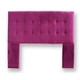 thumbnail image 1 of Respaldo Sevilla Felpa Fucsia 1.5 Plaza con Patas, 1 of 1