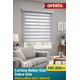 thumbnail image 3 of Cortina Roller Dúo Zebra Gris 140x200 cm Regulable Día y Noche, 3 of 3