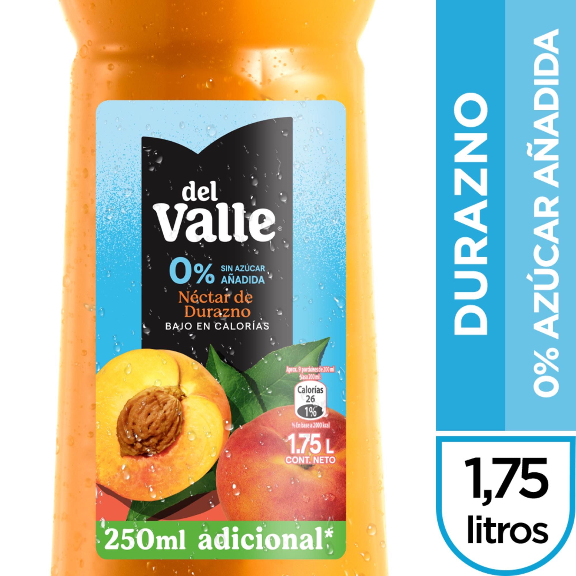 Néctar Durazno 0% Azúcar Añadida 1,75 L Del Valle