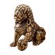 thumbnail image 5 of Estatua De León Chino De Latón, Figura De Mascota De Té, 1x1 Pulgadas, Para Colección De Mesa Auxiliar Derecha, 5 of 5