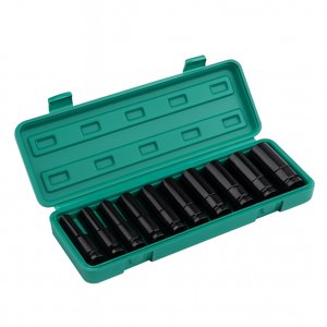 Genérico - Set Dados Impacto 1/2” 10 Pzs 10-24 Mm