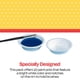 thumbnail image 5 of Vasos de pintura de acuarela School Smart Plastic, color blanco, paquete de 12, 5 of 6
