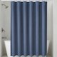thumbnail image 1 of REGALWOVEN Juego de Cortinas de Ducha de Imitación de Lino con 12 Ganchos Impermeable para Baño Azul 71" de Ancho x 71" de Largo, 1 of 4