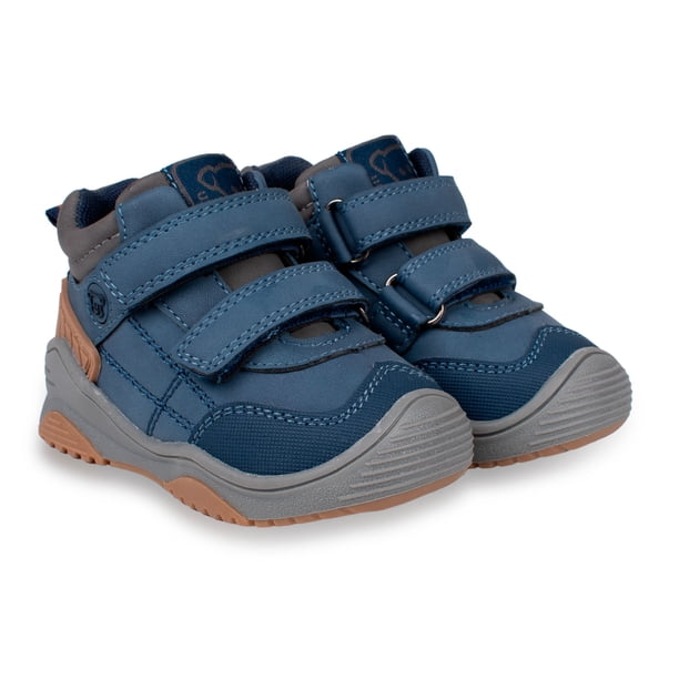 Botín Bebé Niño con Doble Velcro Azul