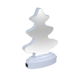 Disparo - Lampara Espejo Led 3D Pino Navidad Ilusion Tunel Infinito