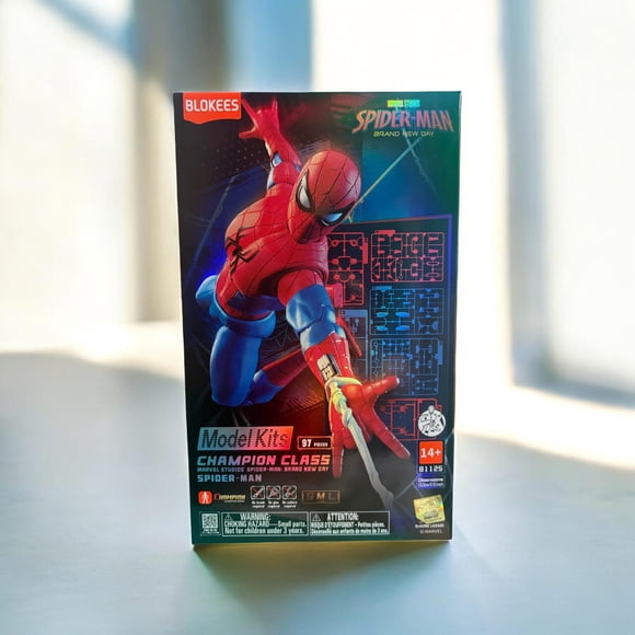 Figura Armable Spider Man Brand New Day Marvel Blokees