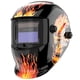 thumbnail image 1 of Casco de soldadura TOOLIOM con oscurecimiento automático, color verdadero, calavera en llamas, 1 of 6