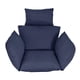 thumbnail image 1 of Columpio Colgante Huevo Silla De Mimbre Cojines Jardín Al Aire Libre Patio Hamaca Porche, 1 of 5