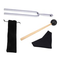Magideal - Diapasón Con Mazo De Silicona, Dispositivo Afinador De Guitarra Y Violín Portátil, Accesorios De Afinación De Música Para Educación Básica, Vibración