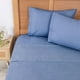 thumbnail image 2 of Mashini Sabana 180 Hilos Colores Lisos King Azul, 2 of 3