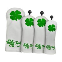 Ioensy - Funda Para Cabeza De Palo De Golf, Suministros De Golf, Protector Portátil Antiarañazos Para Palos De Golf, 4 Piezas