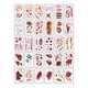 thumbnail image 1 of Tatuaje Temporal Halloween Cosplay Disfraz 30 Diseños rojo, 1 of 2