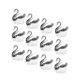 thumbnail image 5 of 12 Piezas Caja De Regalo De Boda Caja De Galletas Para Centro De Mesa De San Valentín Dama De Honor Plata, 5 of 5
