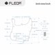 thumbnail image 2 of Bajo Pickguard FLEOR J de 10 hoyos para 4 cuerdas americano/mexicano, 2 of 7