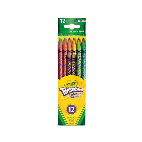 Lápices De Colores Crayola Twistables Set 12 Colores