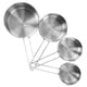 thumbnail image 5 of Set de Tazas y Cucharas Medidoras Megachef de 14 Piezas en Acero Inoxidable, 5 of 8