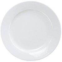 Plato Para Pan Yanco Ac-5 Abco, 14 Cm De Diámetro, Porcelana Superblanca