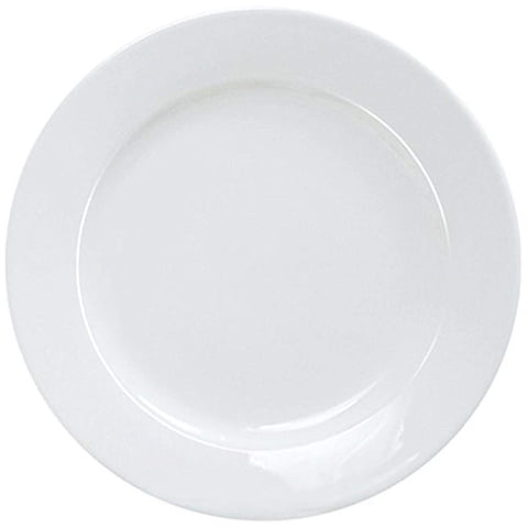 Plato Para Pan Yanco Ac-5 Abco, 14 Cm De Diámetro, Porcelana Superblanca