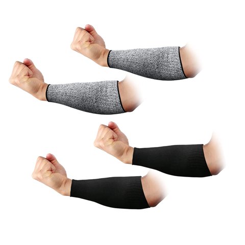 Manguitos Protectores Para Brazos Cawanfly Resistentes A Cortes, 2 Pares