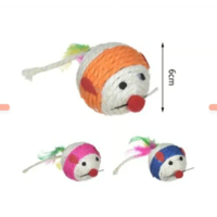 Genérico - Raton Grande Juguete Para Gatos 6Cm