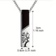 thumbnail image 3 of Collar relicario cenizas o rectangular arbol de la vida, 3 of 3