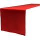 thumbnail image 2 of Table Runner LA, popelina de lino y poliéster, 35 x 275 cm, color rojo, 2 of 2