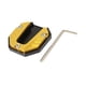 thumbnail image 3 of Extensión de placa de soporte para motocicleta, extensor de soporte lateral antideslizante, extensor de pie para estacionamiento al aire libre, motoci Amarillo, 3 of 5