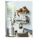 thumbnail image 4 of Estanteria Minimalista Moderna 2 Niveles Flotante De Madera, 4 of 6