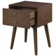 thumbnail image 3 of Mesa de noche Landon de madera caoba de Crosley Furniture, 3 of 9