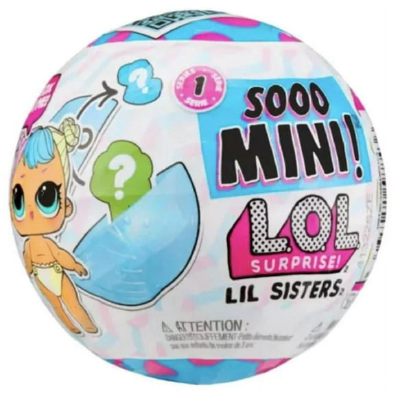 Sooo Mini! L.O.L. Surprise Lil Sisters Asst in PDQ