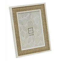 Vgo - Marco Simil Madera Rustico Beige 20X30 Cm Beige