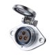 thumbnail image 1 of Conector Serie YA-20 Hembra 3 Socket Soldar CNLINKO, 1 of 1