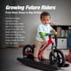 thumbnail image 2 of Bicicleta deportiva Balance Strider de 12 pulgadas con base basculante para niños de 6 a 4 años, color rojo, 2 of 7