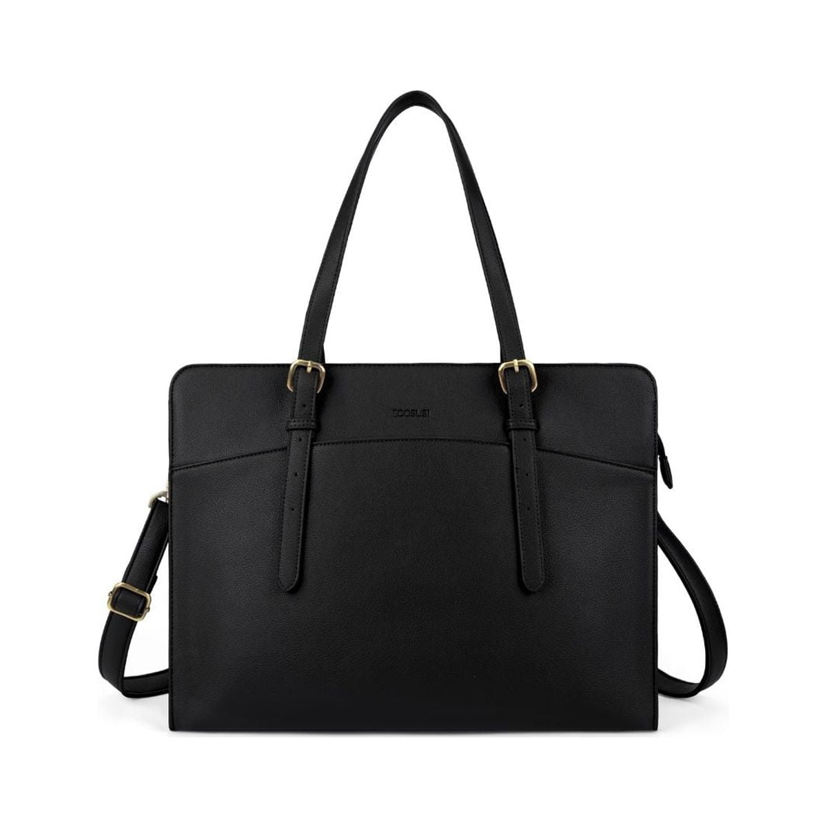 Ecosusi - Bolso Tote Versátil Para Notebook 15.6 - Negro