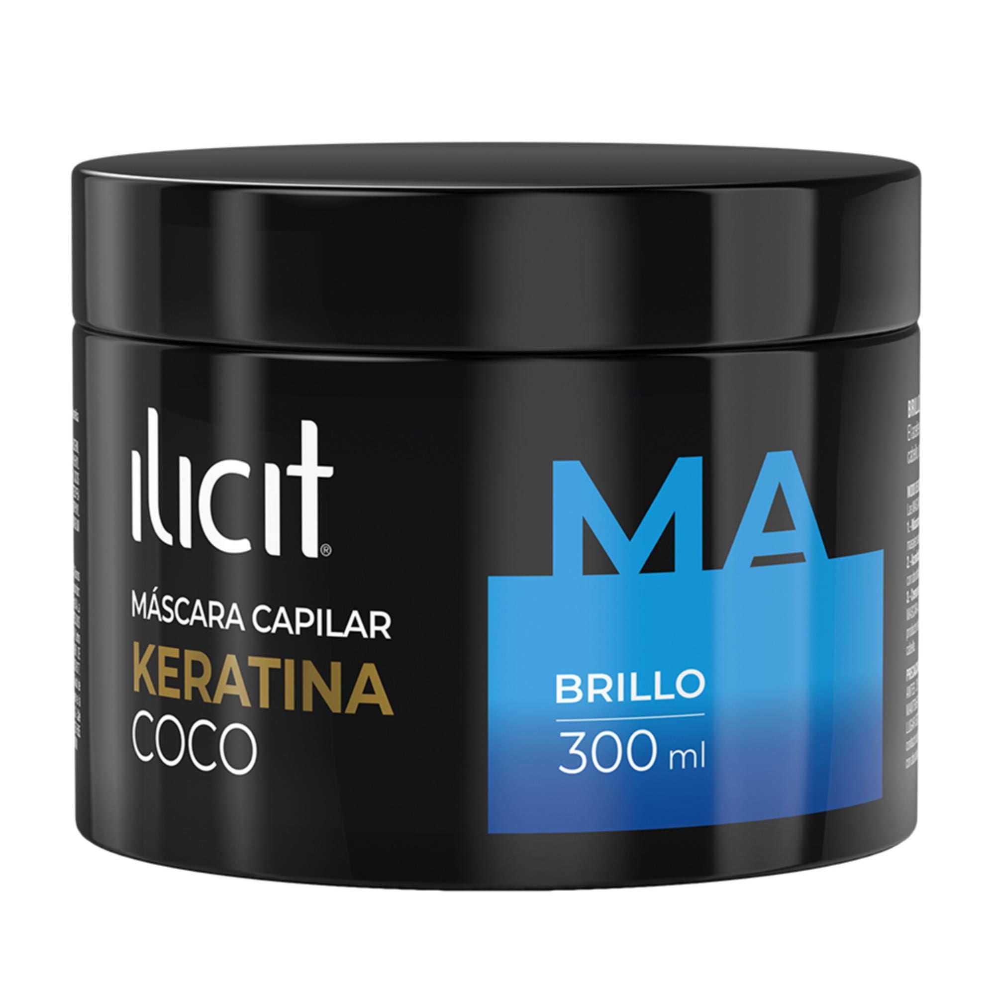 Máscara Keratina Coco 300 ml Ilicit
