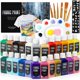 thumbnail image 1 of Set de pintura para tela TMOL permanente y apta para lavadora, 24 colores, 60 ml, 1 of 7