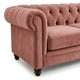 thumbnail image 5 of Sofa Florencia 3C Tela Velvet Palo Rosa, 5 of 6