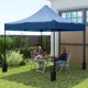 thumbnail image 2 of Toldo de repuesto Outsunny de 300 x 300 cm, color azul marino UPF50+, 2 of 9