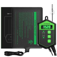 Almohadilla Térmica Vivosun Reptile De 15 X 20 Cm Con Termostato Para Terrario