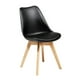 thumbnail image 5 of Comedor Mesa Redonda Estela Negra 80cm + 4 Sillas Tulip Negro, 5 of 6