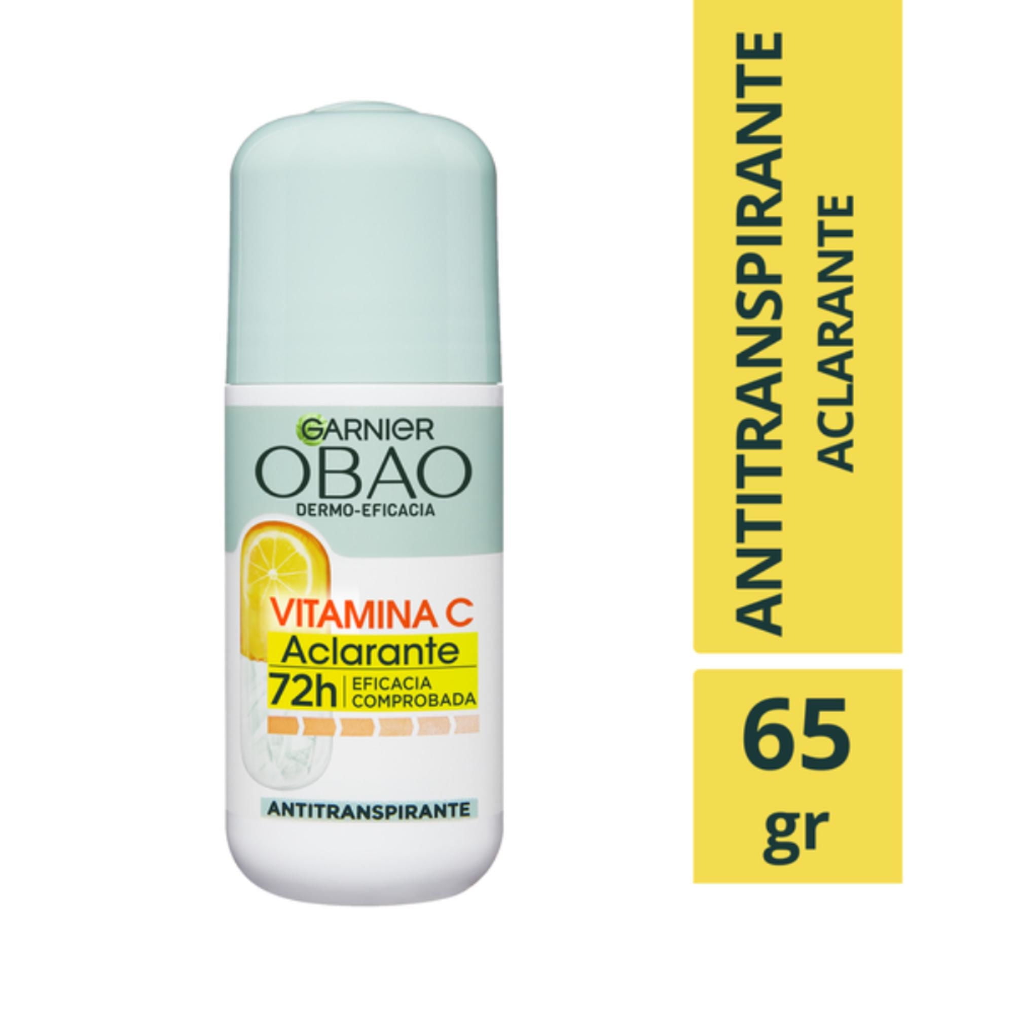 Garnier - Desodorante Roll On Dermo-Eficacia Vitamina C