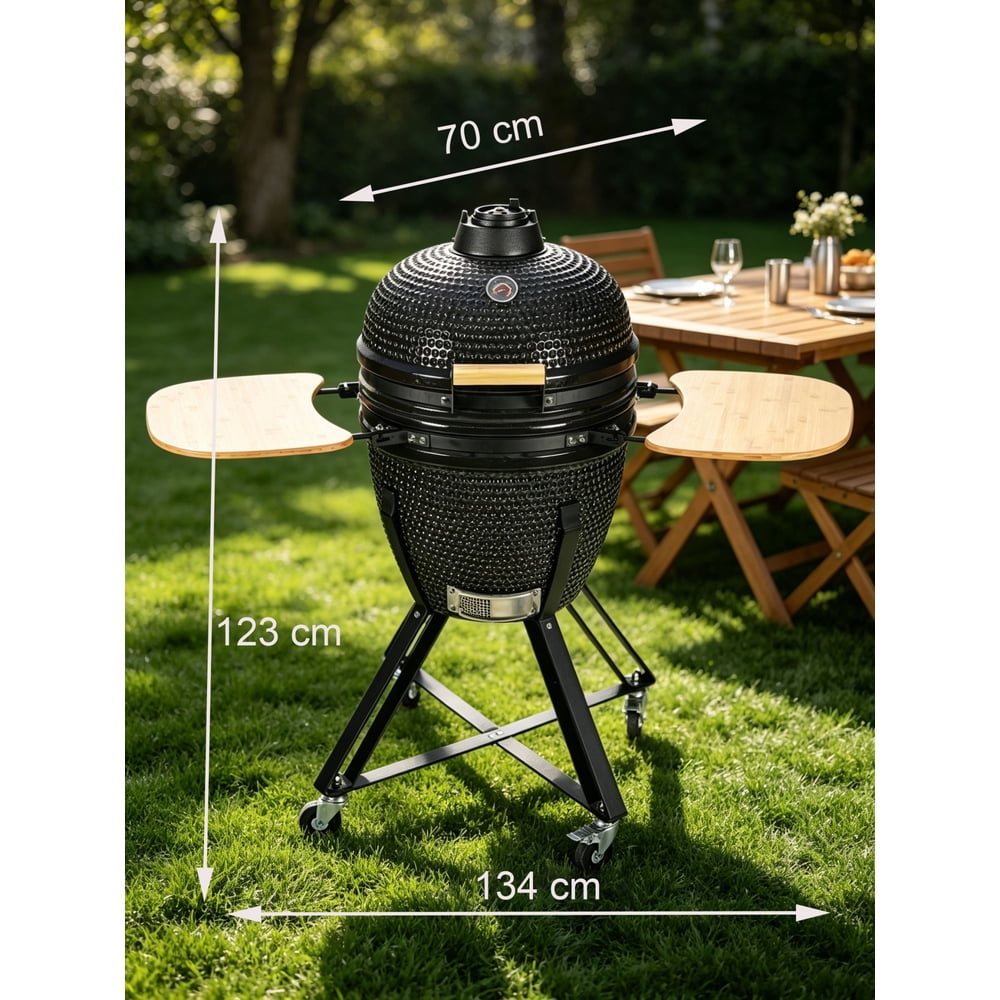 Expert Grill FT21 Kamado 3 en 1 Negro, foto 13