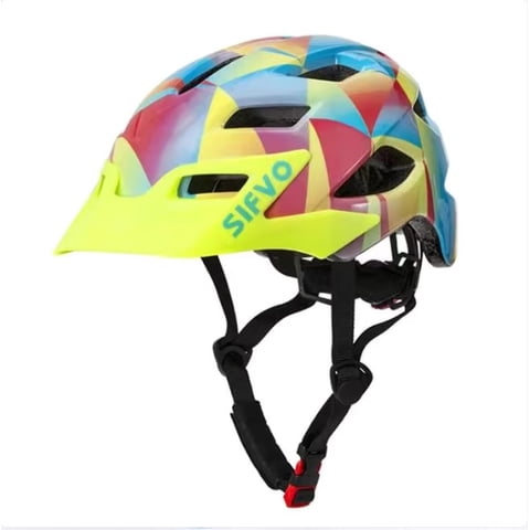 Vipnetwork - Casco Bicicleta Niños Sifvo Multicolor