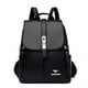 thumbnail image 1 of High Quality Leather Backpack Women Large Capacity Backpack Purses Female Vintage Bag School Bags Travel Bagpack Ladies Bookbag, 1 of 3