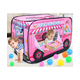 thumbnail image 3 of Carpa Forma Carrito De Helado Infantil Plegable Rosada Niñas, 3 of 3