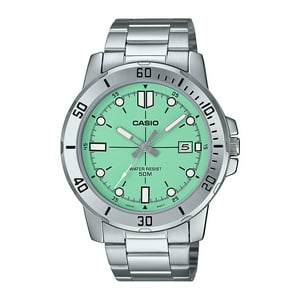Reloj Hombre Casio Mtp-Vd01D-3E1Vudf Plateado 49×45×10,3Mm