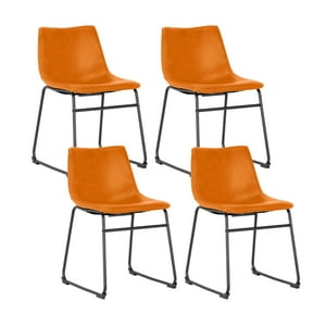 Klik Muebles - Pack De 4 Sillas Burgos De Cuero Crazy Horse